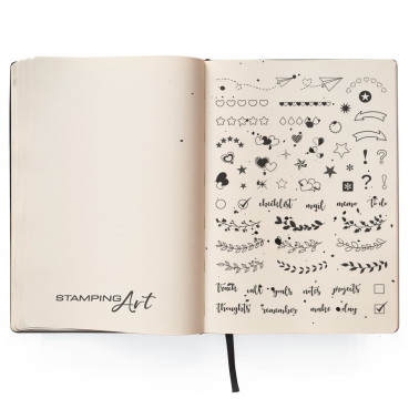 Preview: Ciao Bella Stamp Set Stempelset BuJo Planner