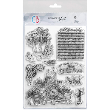 Ciao Bella Clear Stamp Set Transparente Stempel Bouquets and Luxury Ornaments