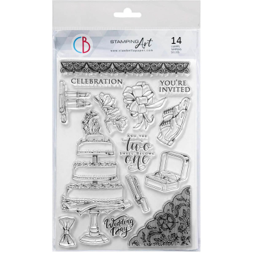 Ciao Bella Clear Stamp Set Transparente Stempel The Wedding Day