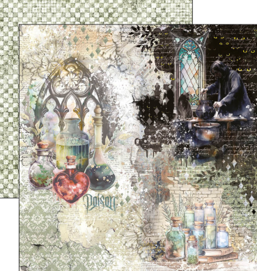 Ciao Bella 8 x 8 Inch Paper Pad Wizard Academy