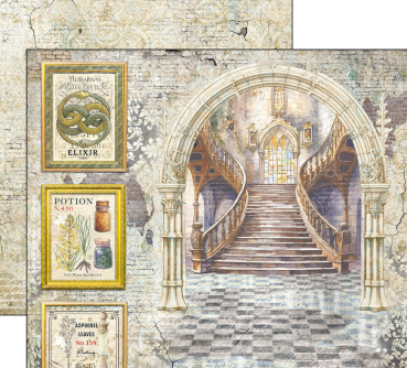 Ciao Bella 8 x 8 Inch Paper Pad Wizard Academy