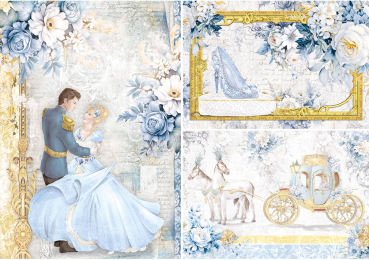 Ciao Bella 8 x 8 Inch Paper Pad Midnight Spell