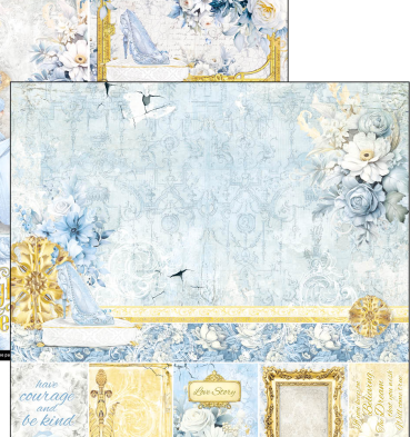 Preview: Ciao Bella 8 x 8 Inch Paper Pad Midnight Spell