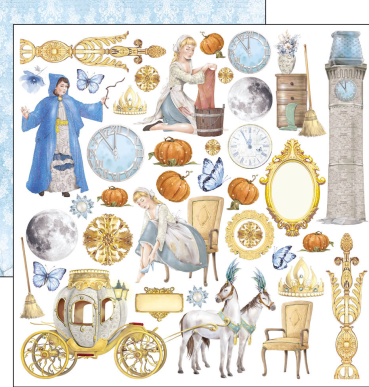 Ciao Bella 8 x 8 Inch Paper Pad Midnight Spell