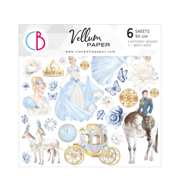 Ciao Bella 6 x 6 Inch Vellum Midnight Spell