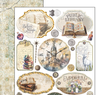 Preview: Ciao Bellla Creative Pad A4 Wizard Academy