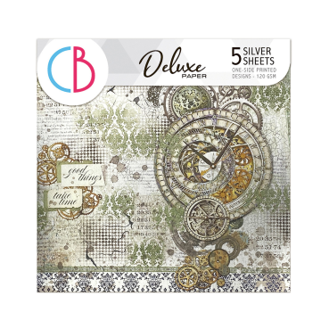 Ciao Bella 6 x 6 Inch Wizard Academy Deluxe Paper Silver