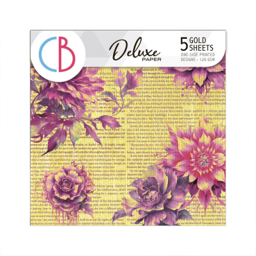 Ciao Bella 6 x 6 Inch Deluxe Ethereal Gold Paper