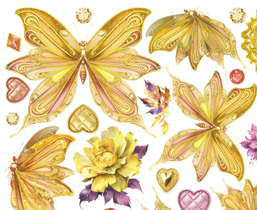 Preview: Ciao Bella 6 x 6 Inch Vellum Ethereal Fussy