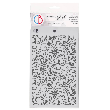 Ciao Bella Texture Stencil Schablone 5 x 8 Inch Kaleidoscope Dreams
