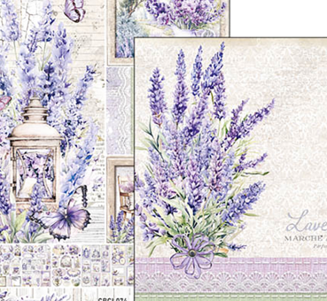 Preview: Ciao Bella Creative Pad A4 Morning in Provence