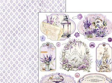 Preview: Ciao Bella Creative Pad A4 Morning in Provence