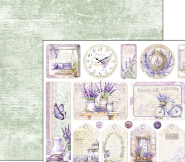 Ciao Bella 12 x 12 Inch Patterns Pad Morning in Provence