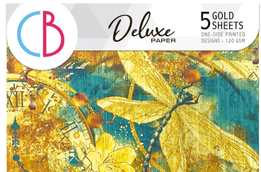 Ciao Bella 6 x 6 Inch Deluxe Paper Gold Indigo