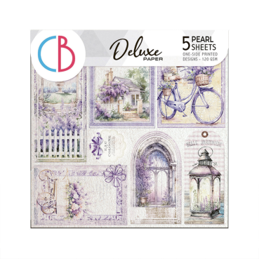 Ciao Bella Pearl Paper Pad 6 x 6 Inch Deluxe Morning in Provence