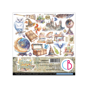 Ciao Bella Wizard Academy Fussy Cut Pad 6 x 6 Inch