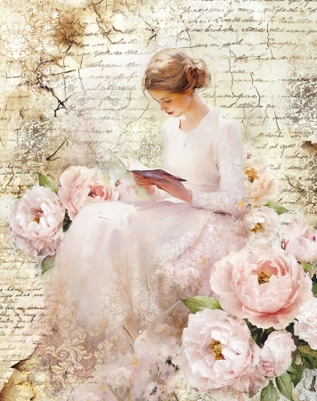 Preview: Ciao Bella Tissue Paper A4 Mix A Timeless Love