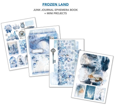 Ciao Bella Paper Ephemera Book A4 Frozen Land