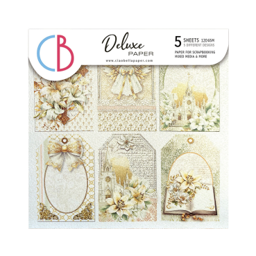 Ciao Bella Paper 6 x 6 Inch Deluxe Blessing Day Paper Pear