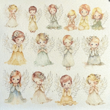 Preview: Ciao Bella Paper 6 x 6 Inch Deluxe Blessing Day Paper Pear
