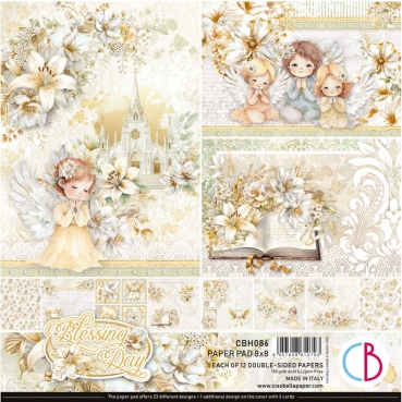 Ciao Bella Paper 8 x 8 Inch Pad Blessing Day