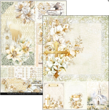 Preview: Ciao Bella Paper Creative Pad A4 Blessing Day
