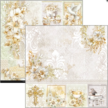 Preview: Ciao Bella Paper 12 x 12 Inch Paper Pad Blessing Day