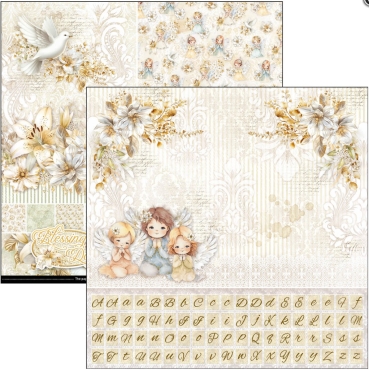 Preview: Ciao Bella Paper 12 x 12 Inch Patterns Pad Blessing Day
