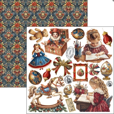 Ciao Bella Paper 6 x 6 Inch Fussy Cut Pad Toy Shop