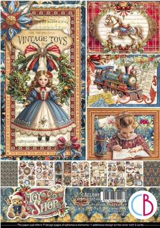 Ciao Bella Paper Creative Pad A4 Toy Shop