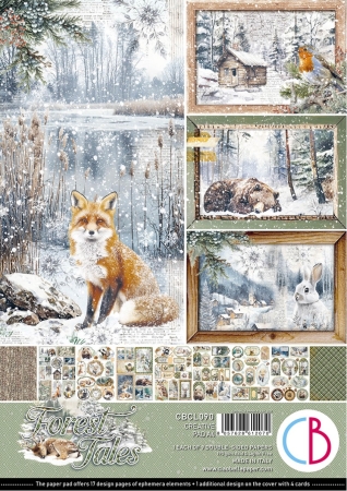 Ciao Bella Paper Creative Pad A4 Forest Tales