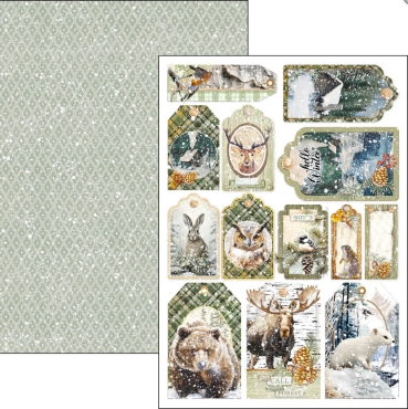 Preview: Ciao Bella Paper Creative Pad A4 Forest Tales