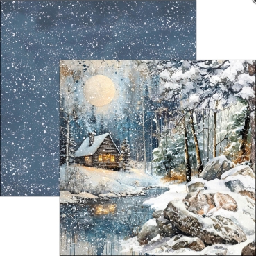 Preview: Ciao Bella Paper 12 x 12 Inch Paper Pad Forest Tales