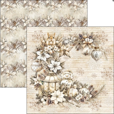 Ciao Bella Paper 12 x 12 Inch Patterns Pad Winter Season