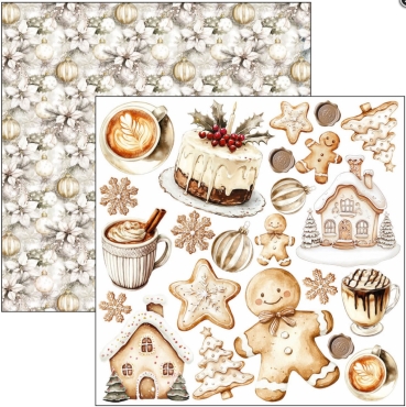 Preview: Ciao Bella Paper 6 x 6 Inch Fussy Cut Pad Winter Season