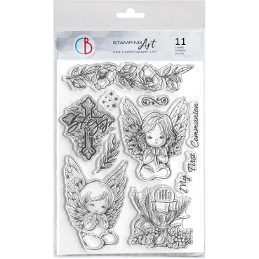 Ciao Bella Paper Clear Stamp Set 6 x 8 Inch Holy Day