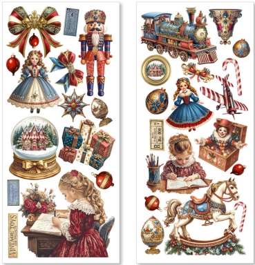 Preview: Ciao Bella Paper Art Stickers Toy Shop