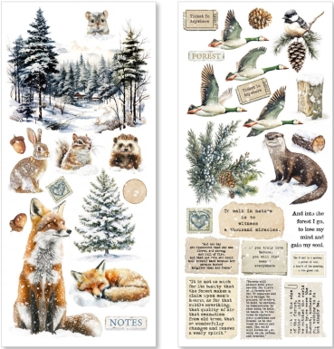 Preview: Ciao Bella Paper Art Stickers Forest Tales