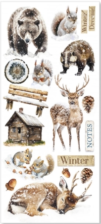 Preview: Ciao Bella Paper Art Stickers Forest Tales