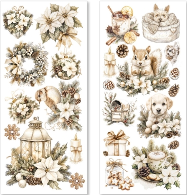 Preview: Ciao Bella Paper Art Stickers Winter Season