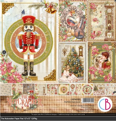 Ciao Bella Paper 12 x 12 Inch Paper Pad The Nutcracker