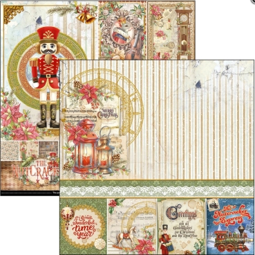 Preview: Ciao Bella Paper 12 x 12 Inch Paper Pad The Nutcracker