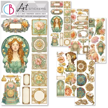 Ciao Bella Artemis Transparent Adhesive Sheets