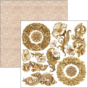 Ciao Bella Paper 6 x 6 Inch Fussy Cut Pad Artemis