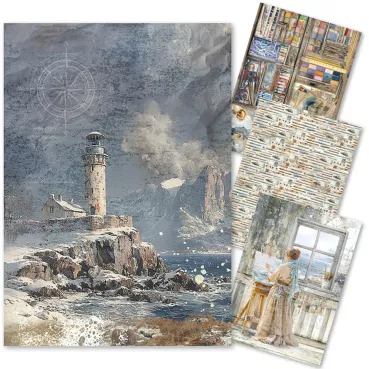 Ciao Bella Paper Rice Paper Reispapier A4 Mixed An Artist Journey