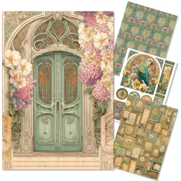 Ciao Bella Paper Rice Paper Reispapier A4 Mixed Artemis