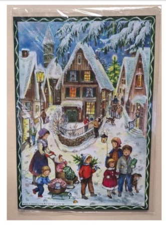 Ernst Freihoff Adventskalender A4 Postkutsche