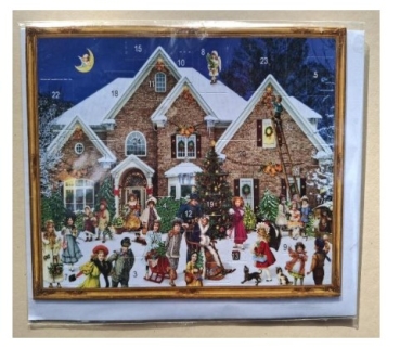 Ernst Freihoff Adventskalender-Karte DIN A6