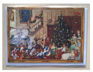 Ernst Freihoff Adventskalender-Karte DIN A6