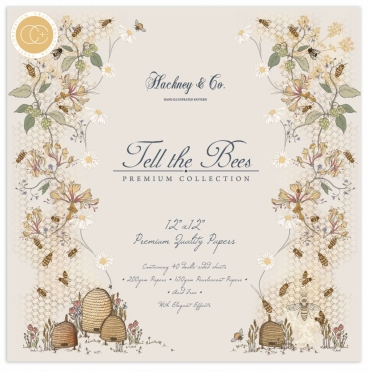 Craft Consortium Tell the Bees Paper Pad 12 x 12 inch